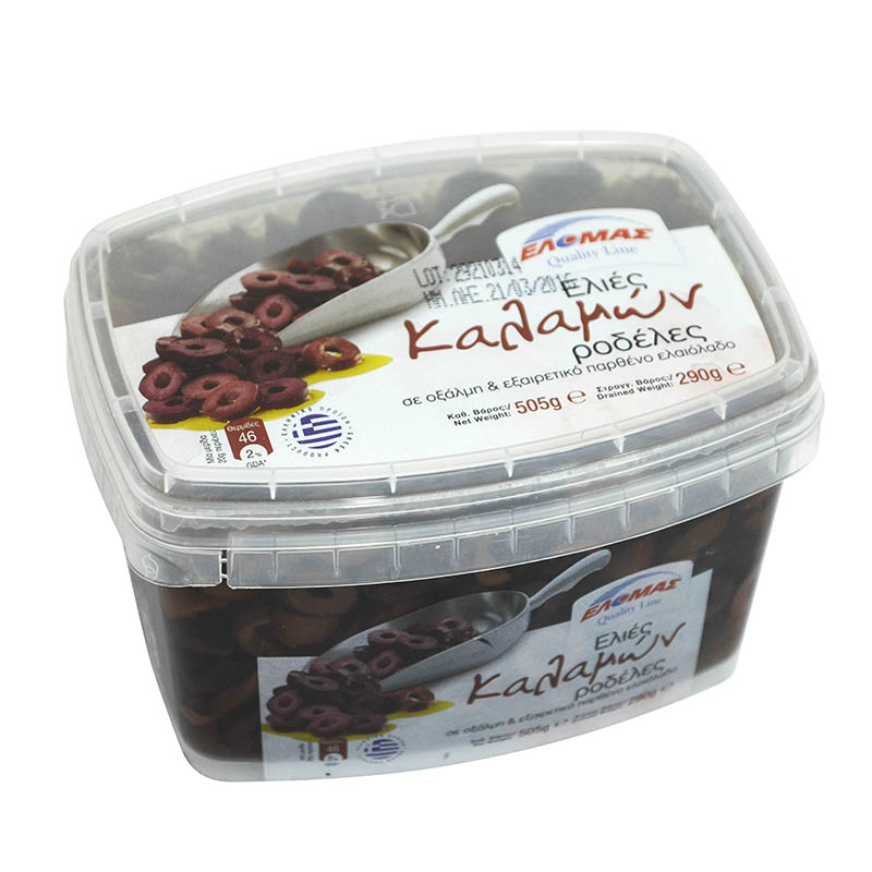 ΕΛΟΜΑΣ Ελιές Καλαμών ροδέλες 505g