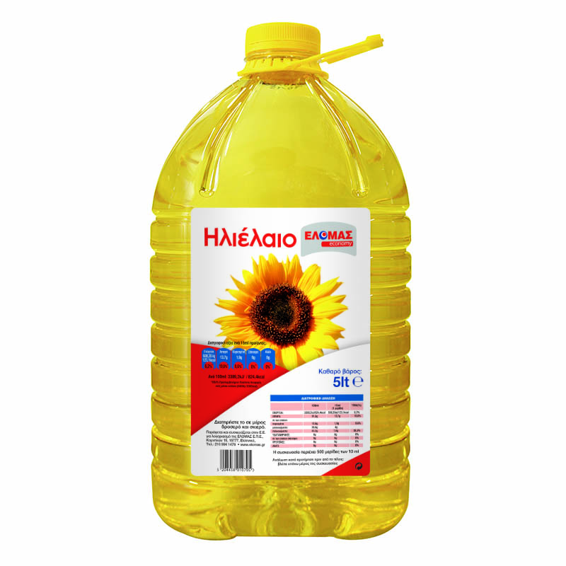 ΕΛΟΜΑΣ Economy Ηλιέλαιο 5lt