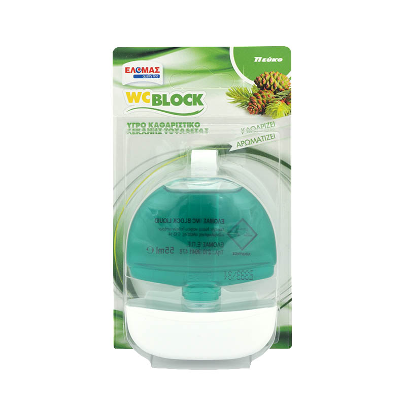 ΕΛΟΜΑΣ Wc block υγρό Πεύκο 55ml